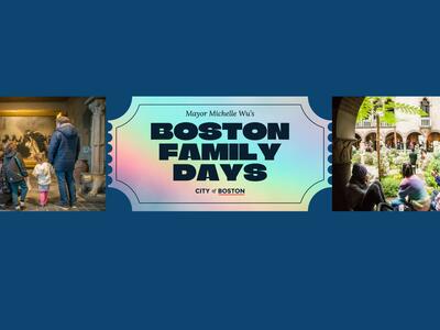 Ticket for Boston Family Days event